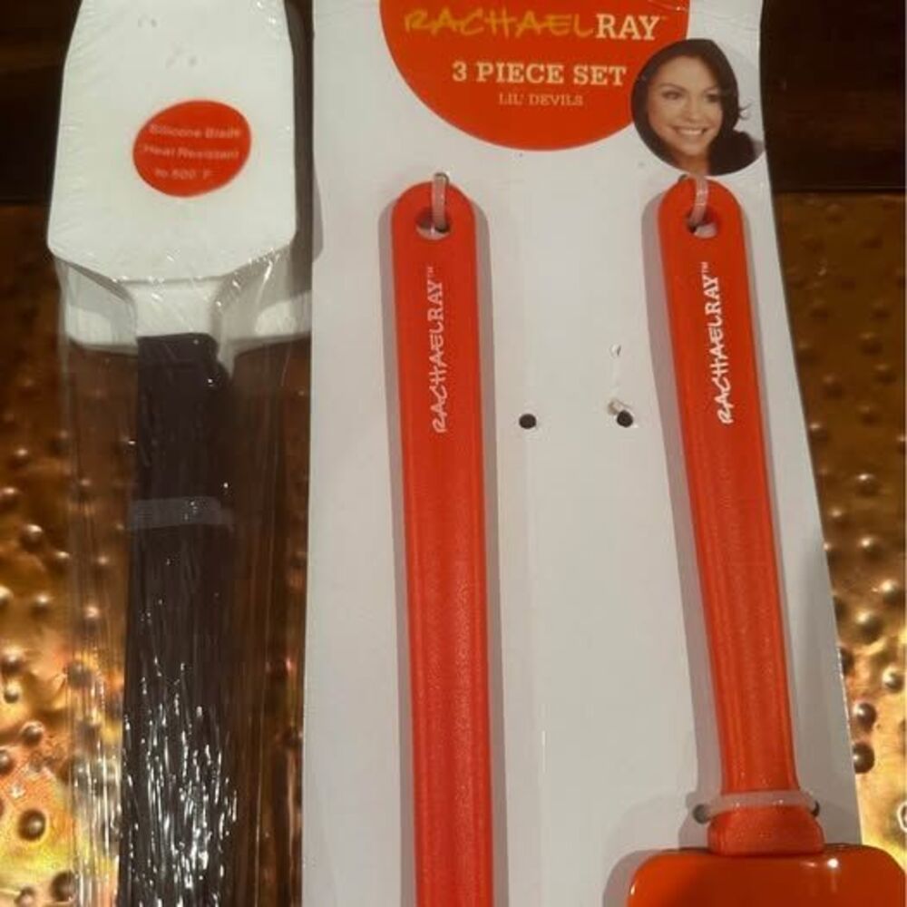New Kitchen Spatulas Rachael Ray 2 Piece Spatula Set